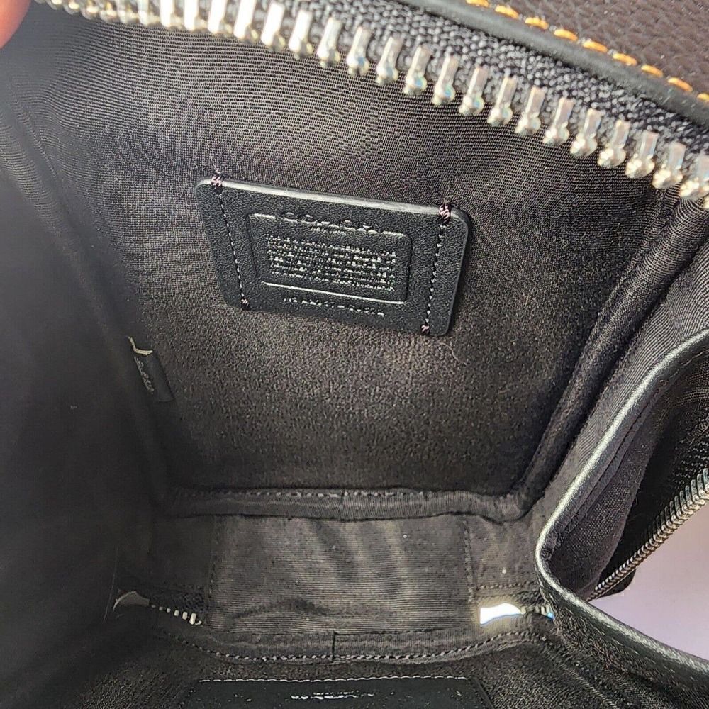 Coach CJ672 STANTON CROSSBODY WITH HOUNDSTOOTH PRINT - Picture 4 of 4